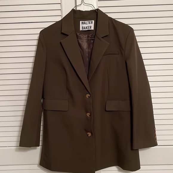 Walter Baker Warren Blazer Oversized Jacket - Picture 3 of 6
